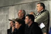 13 October 2008; New Dublin manager Pat Gilroy watches on during the game. Dublin Senior Football Semi-Final, St Vincent's v Kilmacud Crokes, Parnell Park, Dublin. Picture credit: Stephen McCarthy / SPORTSFILE