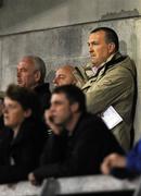 13 October 2008; New Dublin manager Pat Gilroy watches on during the game. Dublin Senior Football Semi-Final, St Vincent's v Kilmacud Crokes, Parnell Park, Dublin. Picture credit: Stephen McCarthy / SPORTSFILE