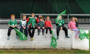14 July 2015; Young supporters watch on during an open Ireland rugby squad training session. Sportsground, Galway. Picture credit: Seb Daly / SPORTSFILE