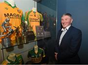 15 July 2015; Pictured at the launch of the GAA Dynasties exhibition at the GAA Museum is Dongeal's Martin McHugh. The exhibition, housed on the ground floor of the GAA Museum, which runs until May 2016, is a celebration of the unique sporting achievements of some of the GAA’s most famous families and includes items from the Cannings, of Portumna, and Galway, the Kernans, of Crossmaglen and Armagh and the McHughs of Donegal. GAA Museum, Croke Park, Dublin. Picture credit: Stephen McCarthy / SPORTSFILE