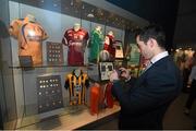15 July 2015; Pictured at the launch of the GAA Dynasties exhibition at the GAA Museum is former Armagh footballer Aaron Kernan. The exhibition, housed on the ground floor of the GAA Museum, which runs until May 2016, is a celebration of the unique sporting achievements of some of the GAA’s most famous families and includes items from the Cannings, of Portumna, and Galway, the Kernans, of Crossmaglen and Armagh and the McHughs of Donegal. GAA Museum, Croke Park, Dublin. Picture credit: Stephen McCarthy / SPORTSFILE