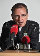 15 July 2015; Shamrock Rovers' manager Pat Fenlon during a media event ahead of their Europa League game against Odds BK. Tallaght Stadium, Tallaght, Co. Dublin. Picture credit: Cody Glenn / SPORTSFILE