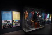 15 July 2015;The GAA Dynasties exhibition at the GAA Museum. The exhibition, housed on the ground floor of the GAA Museum, which runs until May 2016, is a celebration of the unique sporting achievements of some of the GAA’s most famous families and includes items from the Cannings, of Portumna, and Galway, the Kernans, of Crossmaglen and Armagh and the McHughs of Donegal. GAA Museum, Croke Park, Dublin. Picture credit: Stephen McCarthy / SPORTSFILE