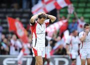18 October 2008; A dejected Bryn Cunningham, Ulster, after the final whistle. Heineken Cup Pool 4 Round 2, Harlequins v Ulster, The Stoop, Twickenham, England. Picture credit: Matt Browne / SPORTSFILE