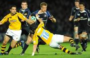 18 October 2008; Luke Fitzgerald, Leinster, is tackled by Danny Cipriani, London Wasps. Heineken Cup, Pool 2 Round 2, Leinster v London Wasps, RDS, Dublin. Picture credit: Pat Murphy / SPORTSFILE