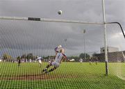 19 October 2008; St Vincent's Tomas Quinn watches his penalty go over the bar. Dublin Senior Football Semi-Final Replay, St Vincent's v Kilmacud Crokes, Parnell Park, Dublin. Picture credit: Pat Murphy / SPORTSFILE