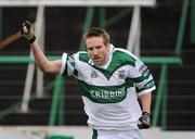 19 October 2008; Colm Parkinson, Portlaoise, celebrates a score. Laois Senior Football Final, Portlaoise v Timahoe, O'Moore Park, Portlaoise, Co. Laois. Picture credit: Stephen McCarthy / SPORTSFILE