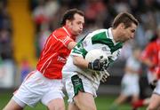 19 October 2008; Colm Parkinson, Portlaoise, in action against Robert Jones, Timahoe. Laois Senior Football Final, Portlaoise v Timahoe, O'Moore Park, Portlaoise, Co. Laois. Picture credit: Stephen McCarthy / SPORTSFILE
