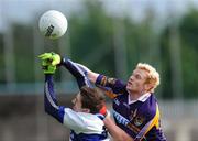 19 October 2008; Mark Vaughan, Kilmacud Crokes, in action against, Hugh Gill, St Vincent's. Dublin Senior Football Semi-Final Replay, St Vincent's v Kilmacud Crokes, Parnell Park, Dublin. Picture credit: Pat Murphy / SPORTSFILE