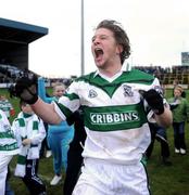 19 October 2008; Cahir Healy, Portlaoise, celebrates after his side's victory. Laois Senior Football Final, Portlaoise v Timahoe, O'Moore Park, Portlaoise, Co. Laois. Picture credit: Stephen McCarthy / SPORTSFILE