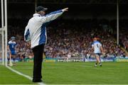 12 July 2015; An umpire signals for a '65. Munster GAA Hurling Senior Championship Final, Tipperary v Waterford. Semple Stadium, Thurles, Co. Tipperary. Picture credit: Piaras Ó Mídheach / SPORTSFILE