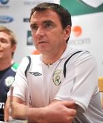 20 October 2008; Pat Fenlon, Republic of Ireland U23 manager, speaking during a Republic of Ireland U23 press conference. Portmarnock Hotel, Dublin. Picture credit: Diarmuid Greene/ SPORTSFILE