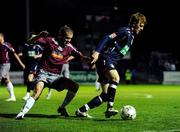 20 October 2008; Glenn Fitzpatrick, St. Patrick’s Athletic, in action against Alan Keane, Galway United. eircom League Premier Division, St. Patrick’s Athletic v Galway United, Richmond Park, Dublin. Picture credit: Stephen McCarthy / SPORTSFILE