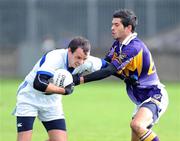 19 October 2008; Niall Dunne, St Vincent's, in action against Cian O'Sullivan, Kilmacud Crokes. Dublin Senior Football Semi-Final Replay, St Vincent's v Kilmacud Crokes, Parnell Park, Dublin. Picture credit: Pat Murphy / SPORTSFILE
