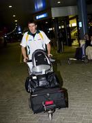 19 October 2008; Ireland's Graham Canty arrives at Perth Airport for the 2008 International Rules tour. Perth, Australia. Picture credit: Tony McDonough / SPORTSFILE