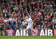 18 July 2015; Sean Cavanagh, Tyrone, celebrates after scoring his side's second point. GAA Football All-Ireland Senior Championship, Round 3B, Tipperary v Tyrone. Semple Stadium, Thurles, Co. Tipperary. Picture credit: Diarmuid Greene / SPORTSFILE