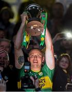 18 July 2015; Kerry captain Kieran Donaghy lifts the cup. Munster GAA Football Senior Championship Final Replay, Kerry v Cork. Fitzgerald Stadium, Killarney, Co. Kerry. Picture credit: Stephen McCarthy / SPORTSFILE