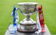 19 July 2015; A general view of the cup ahead of the game. Electric Ireland Ulster GAA Football Minor Championship Final, Cavan v Derry, St Tiernach's Park, Clones, Co. Monaghan. Picture credit: Stephen McCarthy / SPORTSFILE