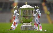 19 July 2015; A general view of the Anglo Celt cup ahead of the game. Ulster GAA Football Senior Championship Final, Donegal v Monaghan, St Tiernach's Park, Clones, Co. Monaghan. Picture credit: Stephen McCarthy / SPORTSFILE