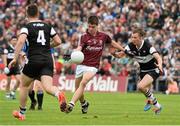 19 July 2015; Sean Kelly, Galway, in action against Eddie McGuinness, Sligo. Electric Ireland Connacht GAA Football Minor Championship Final, Galway v Sligo, Dr. Hyde Park, Roscommon. Picture credit: David Maher / SPORTSFILE