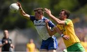 19 July 2015; Darren Hughes, Monaghan, in action against Éamonn McGee, Donegal. Ulster GAA Football Senior Championship Final, Donegal v Monaghan, St Tiernach's Park, Clones, Co. Monaghan. Picture credit: Stephen McCarthy / SPORTSFILE