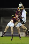 23 October 2008; David Matthews and Ross McConnell, Oliver Plunkett's Eoghan Ruadh's, in action against Darren Magee, Kilmacud Crokes. Dublin Senior Football Final, Oliver Plunkett's Eoghan Ruadh's v Kilmacud Crokes, Parnell Park, Dubin. Picture credit: Matt Browne / SPORTSFILE