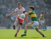 21 September 2008; Tommy McGuigan, Tyrone, in action against Padraig Reidy, Kerry. GAA Football All-Ireland Senior Championship Final, Kerry v Tyrone, Croke Park, Dublin. Picture credit: Ray McManus / SPORTSFILE