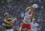 21 September 2008; Conor Gormley, Tyrone, in action against Colm Cooper, Kerry. GAA Football All-Ireland Senior Championship Final, Kerry v Tyrone, Croke Park, Dublin. Picture credit: Ray McManus / SPORTSFILE