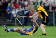 26 October 2008; Sytephen Kelly, Newmarket-on-Fergus, in action against Donal Madden, Clonlara. Clare Senior Hurling Final, Clonlara v Newmarket-on-Fergus, Cusack Park, Ennis, Co. Clare. Picture credit: Pat Murphy / SPORTSFILE
