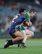 24 October 2008; Graham Canty, Ireland, is tackled by Daniel Wells, Australia. 2008 Toyota International Rules Series, Australia v Ireland, Subiaco Oval, Perth, Western Australia. Picture credit: Ray McManus / SPORTSFILE