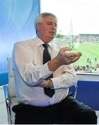 19 July 2015;  RTE's Michael Lyster. Connacht GAA Football Senior Championship Final, Mayo v Sligo, Dr. Hyde Park, Roscommon. Picture credit: David Maher / SPORTSFILE