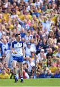 19 July 2015; Conor McManus, Monaghan, celebrates after scoring a second half point. Ulster GAA Football Senior Championship Final, Donegal v Monaghan, St Tiernach's Park, Clones, Co. Monaghan. Picture credit: Stephen McCarthy / SPORTSFILE