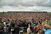 19 July 2015; Mayo fans await the presentation of the cup. Connacht GAA Football Senior Championship Final, Mayo v Sligo, Dr. Hyde Park, Roscommon. Picture credit: Sam Barnes / SPORTSFILE