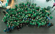 21 July 2015; Member of Team Ireland's 88 strong team ahead of departing for the Special Olympics World Summer Games in Los Angeles, United States. Terminal 2, Dublin Airport, Dublin. Picture credit: Ray McManus / SPORTSFILE
