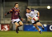 27 October 2008; Pat Burke, Kilmacud Crokes, in action against James Brogan, Oliver Plunkett's / Eoghan Ruadh's. Dublin Senior Football Final Replay, Oliver Plunkett's / Eoghan Ruadh's v Kilmacud Crokes, Parnell Park, Dublin. Picture credit: Stephen McCarthy / SPORTSFILE