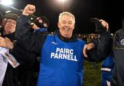 27 October 2008; Kilmacud Crokes manager Paddy Carr celebrates after the match. Dublin Senior Football Final Replay, Oliver Plunkett's / Eoghan Ruadh's v Kilmacud Crokes, Parnell Park, Dublin. Picture credit: Stephen McCarthy / SPORTSFILE