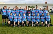 26 October 2008; The Moville squad. VHI Healthcare Ulster Senior Ladies Football Final, Donaghmoyne, Monaghan v Moville, Donegal, Gallbally, Co. Tyrone. Picture credit: Oliver McVeigh / SPORTSFILE