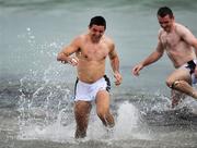 27 October 2008; Members of the Irish panel including Aidan O'Mahony, Kerry, and Marty McGrath, Fermanagh, relax with a swim in sea at the Great Ocean Road, Lorne, after an International Rules training session. 2008 International Rules tour, Lorne, Victoria, Auatralia. Picture credit: Ray McManus / SPORTSFILE