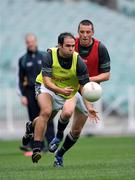 28 October 2008; Paul Finlay, Monaghan, and Kieran Donaghy, Kerry, in action during an Ireland International Rules training session. 2008 International Rules tour, Melbourne Cricket Ground, Melbourne, Auatralia. Picture credit: Ray McManus / SPORTSFILE
