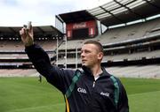 28 October 2008; Wicklow's Leighton Glynn, who did not complete the session, records the scene on his camera during an Ireland International Rules training session. 2008 International Rules tour, Melbourne Cricket Ground, Melbourne, Auatralia. Picture credit: Ray McManus / SPORTSFILE