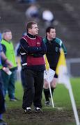 2 November 2008; St Gall's manager James McCartan during the game. AIB Ulster Senior Club Football Championship Quarter-Final, St Gall's v Cavan Gaels, Casement Park, Belfast, Co. Antrim. Photo by Sportsfile