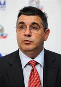 29 October 2008;  AFL Chief Executive Andrew Demetriou during an AFL - GAA Press Conference. 2008 International Rules tour, Telstra Dome, Melbourne, Australia. Picture credit: Ray McManus / SPORTSFILE