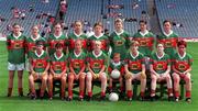 2 September 2000; Mayo team during the All-Ireland Ladies Senior Football Championship Semi-final match between Mayo and Tyrone at Croke Park in Dublin. Photo by Brendan Moran/Sportsfile