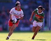 2 September 2000; Eilis Gormley of Tyrone during the All-Ireland Ladies Senior Football Championship Semi-final match between Mayo and Tyrone at Croke Park in Dublin. Photo by Brendan Moran/Sportsfile