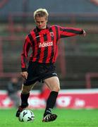 1 September 2000; Anthony Hopper of Bohemians during the Eircom League Premier Division match between Bohemians and Cork City at Dalymount Park in Dublin. Photo by Brendan Moran/Sportsfile
