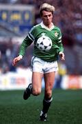 25 June 1990; David Kelly of Republic of Ireland the FIFA World Cup 1990 Round of 16 match between Republic of Ireland and Romania at the Stadio Luigi Ferraris in Genoa, Italy. Photo by Ray McManus/Sportsfile