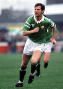 25 June 1990; Jim Beglin of Republic of Ireland the FIFA World Cup 1990 Round of 16 match between Republic of Ireland and Romania at the Stadio Luigi Ferraris in Genoa, Italy. Photo by Ray McManus/Sportsfile