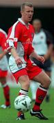 23 July 2000; Barry Prenderville of St Patricks Athletic during the Pre-Season Friendly match between St Patrick's Athletic and West Ham United at Richmond Park in Dublin Photo by David Maher/Sportsfile