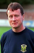 10 September 2000; Martin Moran ahead of the Eircom League Premier Division match between UCD and Finn Harps at Belfield Park in Dublin. Photo by Pat Murphy/Sportsfile