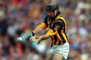 10 September 2000; DJ Carey of Kilkenny scores his side's first goal of the game during the All-Ireland Senior Hurling Championship Final match between Kilkenny and Offaly at Croke Park in Dublin. Photo by Ray McManus/Sportsfile